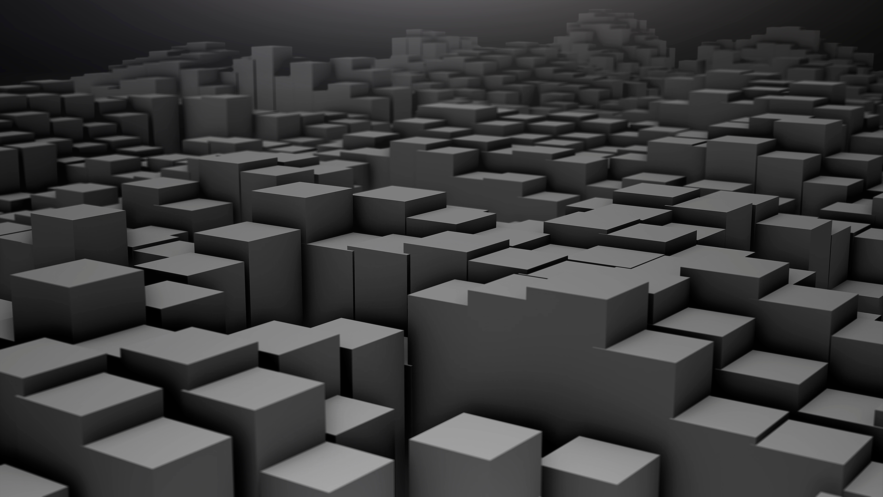 3D Blocks Background